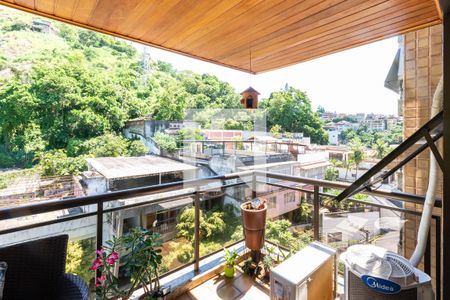 Varanda da Sala de apartamento à venda com 3 quartos, 142m² em Tijuca, Rio de Janeiro
