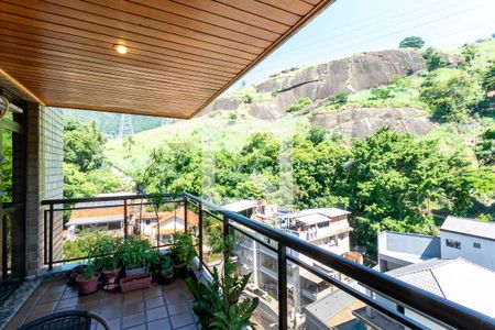 Varanda da Sala de apartamento à venda com 3 quartos, 142m² em Tijuca, Rio de Janeiro