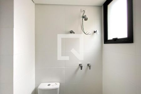 Banheiro da Suíte 1 de apartamento à venda com 2 quartos, 90m² em Santa Efigênia, Belo Horizonte