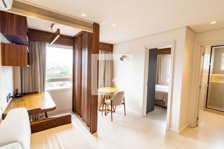 Sala de apartamento para alugar com 1 quarto, 40m² em Partenon, Porto Alegre