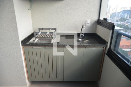 Varanda gourmet de apartamento para alugar com 2 quartos, 63m² em Parque das Nações, Santo André