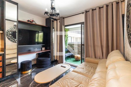 Sala de apartamento para alugar com 1 quarto, 58m² em Santa Ifigênia, São Paulo