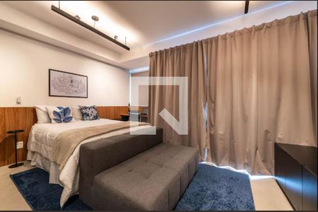 Sala/Quarto de apartamento à venda com 1 quarto, 28m² em Pinheiros, São Paulo