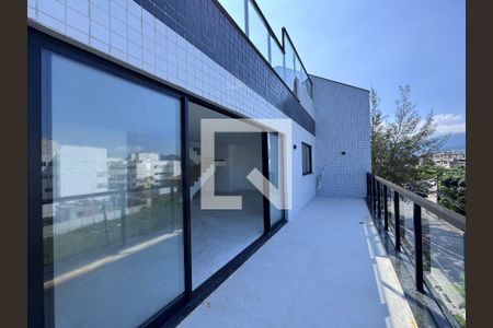 Varanda de apartamento à venda com 4 quartos, 336m² em Recreio dos Bandeirantes, Rio de Janeiro