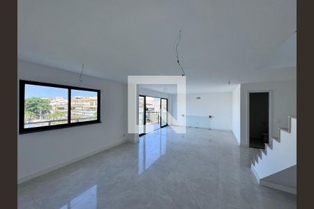 Sala de apartamento à venda com 4 quartos, 336m² em Recreio dos Bandeirantes, Rio de Janeiro