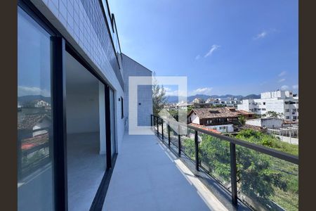 Varanda de apartamento à venda com 4 quartos, 336m² em Recreio dos Bandeirantes, Rio de Janeiro