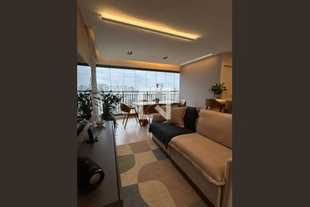 Sala de apartamento à venda com 3 quartos, 79m² em Vila Dom Pedro I, São Paulo