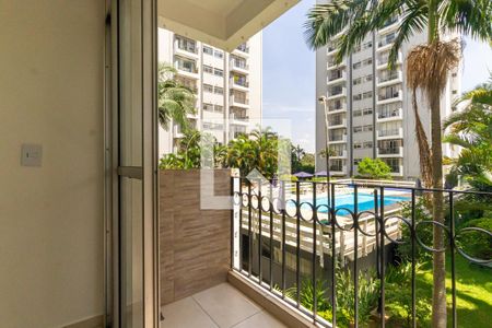 Varanda da Sala de apartamento para alugar com 2 quartos, 64m² em Tatuapé, São Paulo