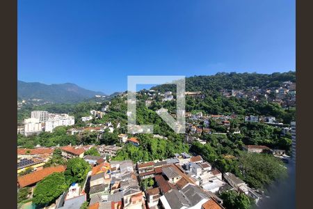 Vista da sala de apartamento à venda com 3 quartos, 90m² em Laranjeiras, Rio de Janeiro