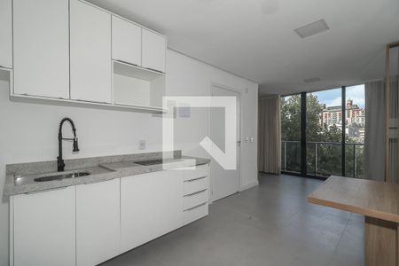 Sala / Quarto / Cozinha de apartamento para alugar com 1 quarto, 32m² em Independência, Porto Alegre