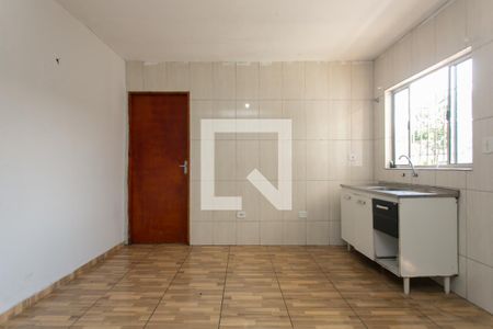 Sala/Cozinha  de casa para alugar com 1 quarto, 63m² em Jardim Moreno, São Paulo