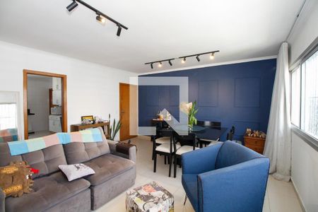 Sala de Estar e Jantar de apartamento à venda com 3 quartos, 114m² em Pinheiros, São Paulo