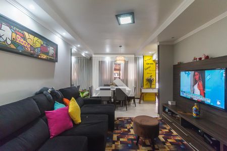 Sala de casa de condomínio para alugar com 3 quartos, 110m² em Centro, Mogi das Cruzes