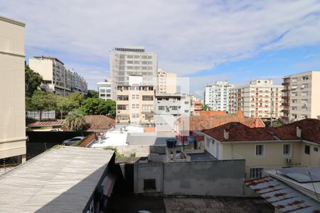 Vista da Sala de apartamento à venda com 1 quarto, 36m² em Floresta, Porto Alegre
