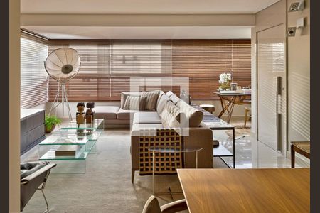 sala de apartamento à venda com 3 quartos, 109m² em Sion, Belo Horizonte