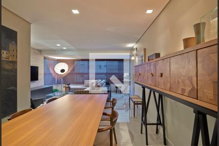 sala de apartamento à venda com 3 quartos, 109m² em Sion, Belo Horizonte