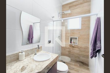 Banheiro da Suíte de casa à venda com 2 quartos, 73m² em Medeiros, Jundiaí