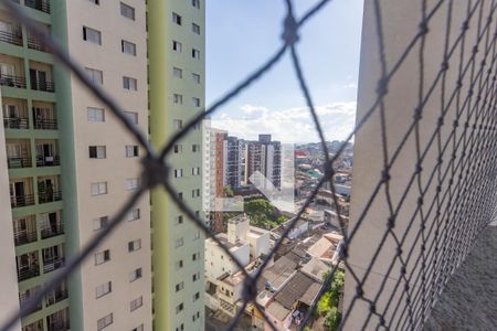 Vista da varanda da sala  de apartamento à venda com 2 quartos, 66m² em Centro, Diadema