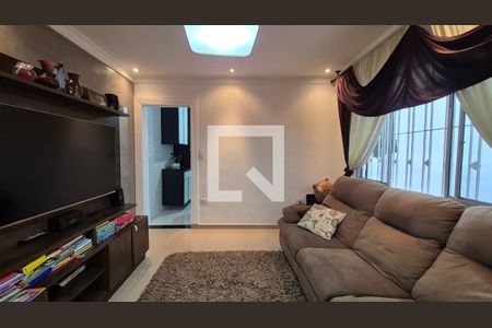 Sala de casa à venda com 3 quartos, 135m² em Vila Curuçá, Santo André
