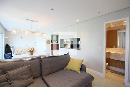 Sala de apartamento à venda com 3 quartos, 124m² em Jardim Ampliacao, São Paulo