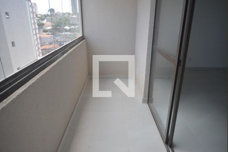 Varanda da Sala de apartamento para alugar com 1 quarto, 56m² em Parque das Nações, Santo André
