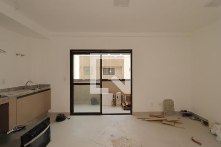 Sala / Cozinha de apartamento para alugar com 1 quarto, 56m² em Parque das Nações, Santo André