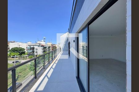 Varanda de apartamento à venda com 4 quartos, 351m² em Recreio dos Bandeirantes, Rio de Janeiro