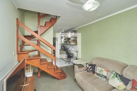 Sala  de casa de condomínio para alugar com 2 quartos, 84m² em Morro Santana, Porto Alegre