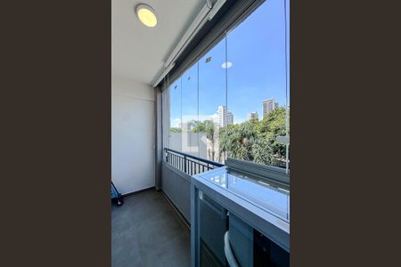 Varanda de kitnet/studio para alugar com 1 quarto, 25m² em Belenzinho, São Paulo