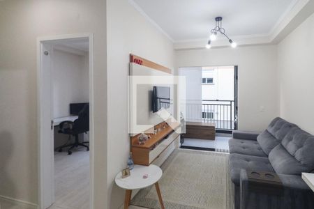 Sala de apartamento para alugar com 2 quartos, 43m² em Tremembé, São Paulo