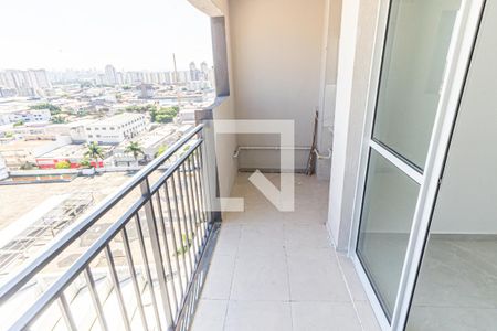 Varanda e Área de Serviço de apartamento para alugar com 3 quartos, 54m² em Belenzinho, São Paulo