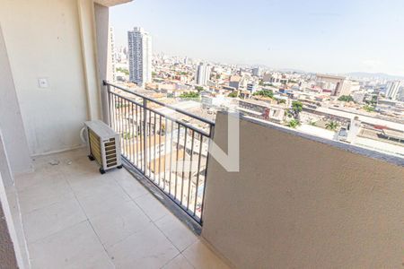 Varanda e Área de Serviço de apartamento para alugar com 3 quartos, 54m² em Belenzinho, São Paulo
