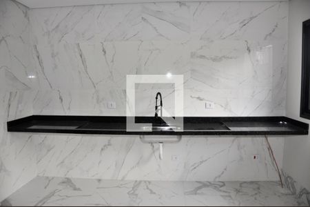 Detalhe - Sala e Cozinha de casa para alugar com 2 quartos, 115m² em Vila Mangalot, São Paulo