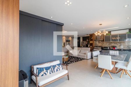 Sala de apartamento à venda com 3 quartos, 95m² em Vila Olímpia, São Paulo