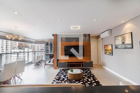 Sala de apartamento à venda com 3 quartos, 95m² em Vila Olímpia, São Paulo