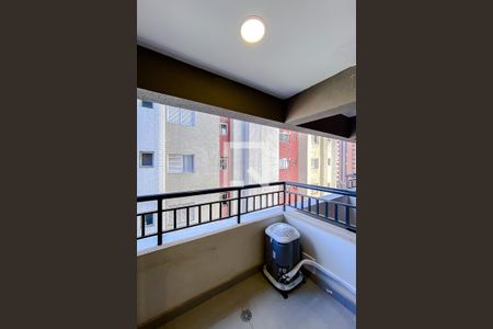 Varanda de kitnet/studio para alugar com 1 quarto, 27m² em Vila Zilda, São Paulo