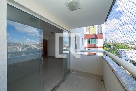 VARANDA de apartamento à venda com 3 quartos, 95m² em Buritis, Belo Horizonte