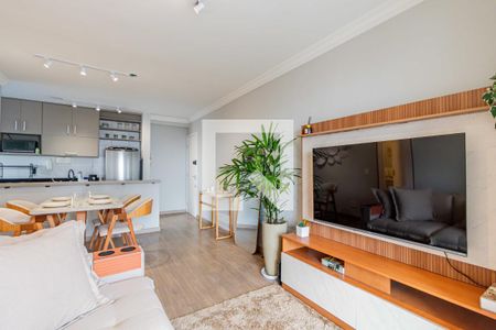 Sala de apartamento à venda com 3 quartos, 75m² em Vila Andrade, São Paulo