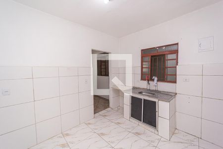 Cozinha de casa para alugar com 1 quarto, 50m² em Vila Ré, São Paulo