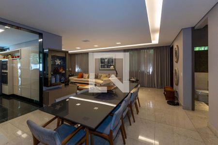 Sala de Jantar de casa de condomínio à venda com 4 quartos, 328m² em Quintas do Sol, Nova Lima