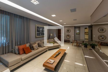 Sala de TV de casa de condomínio à venda com 4 quartos, 328m² em Quintas do Sol, Nova Lima