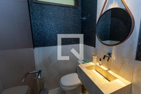 Lavabo da Sala de Jantar de casa de condomínio à venda com 4 quartos, 328m² em Quintas do Sol, Nova Lima