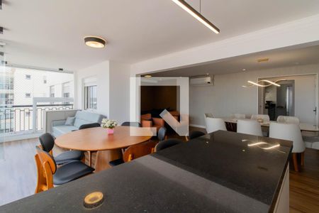 Varanda Gourmet de apartamento à venda com 2 quartos, 137m² em Vila Rosalia, Guarulhos