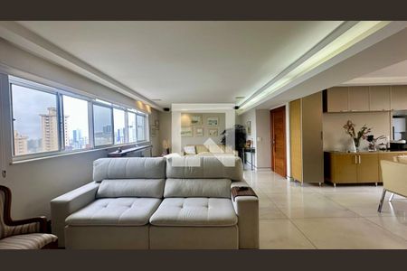 Sala  de apartamento à venda com 4 quartos, 196m² em Anchieta, Belo Horizonte