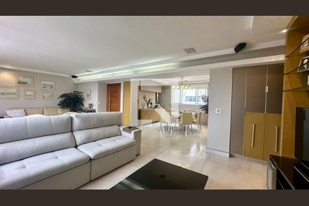 Sala  de apartamento à venda com 4 quartos, 196m² em Anchieta, Belo Horizonte