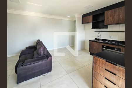 Sala/Cozinha de apartamento para alugar com 2 quartos, 59m² em Utinga, Santo André