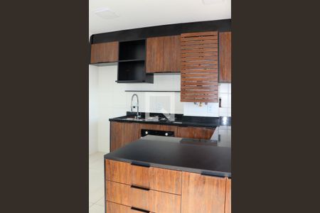 Sala/Cozinha de apartamento para alugar com 2 quartos, 59m² em Utinga, Santo André