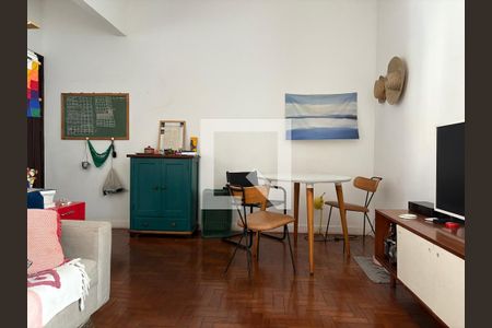 Sala de apartamento para alugar com 1 quarto, 52m² em Glória, Rio de Janeiro