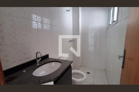 Banheiro Social  de apartamento à venda com 1 quarto, 50m² em Vila Caminho do Mar, São Bernardo do Campo