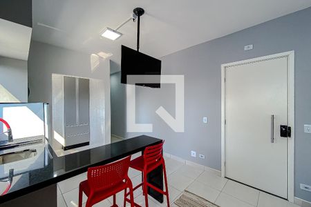 Sala/Cozinha de apartamento para alugar com 1 quarto, 34m² em Mooca, São Paulo
